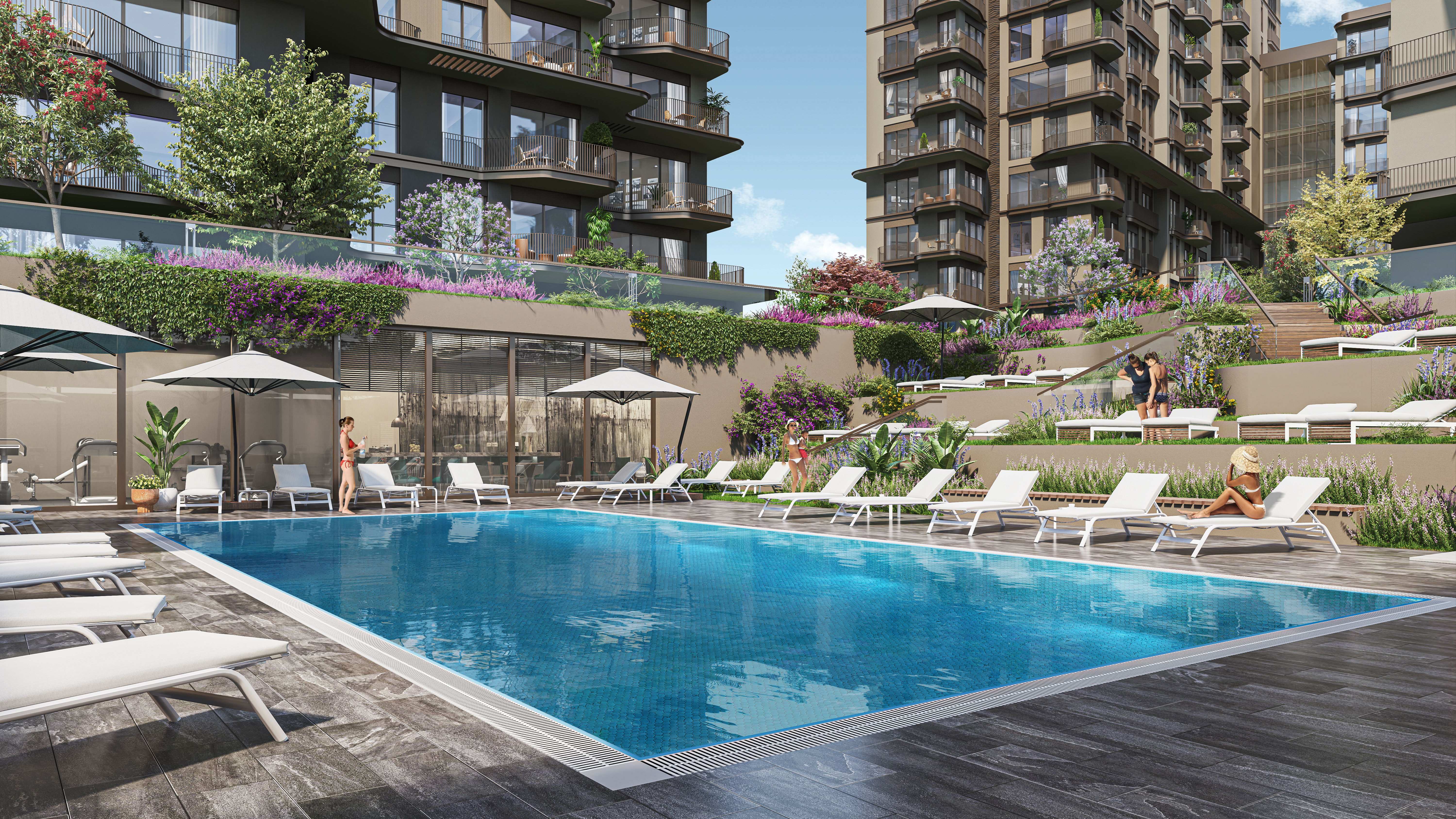 Luxurious Apartments Near the Bosphorus in Sarıyer