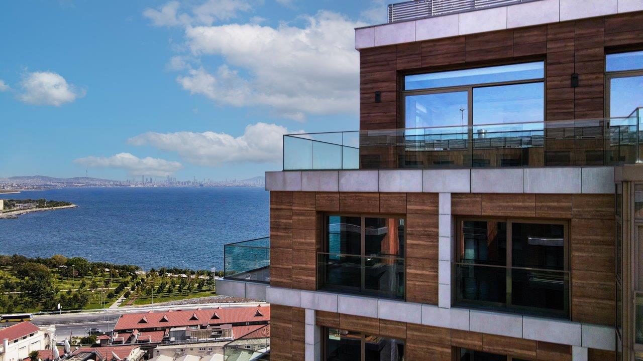 Ultra-modern residential complex on the shores of the Sea of Marmara