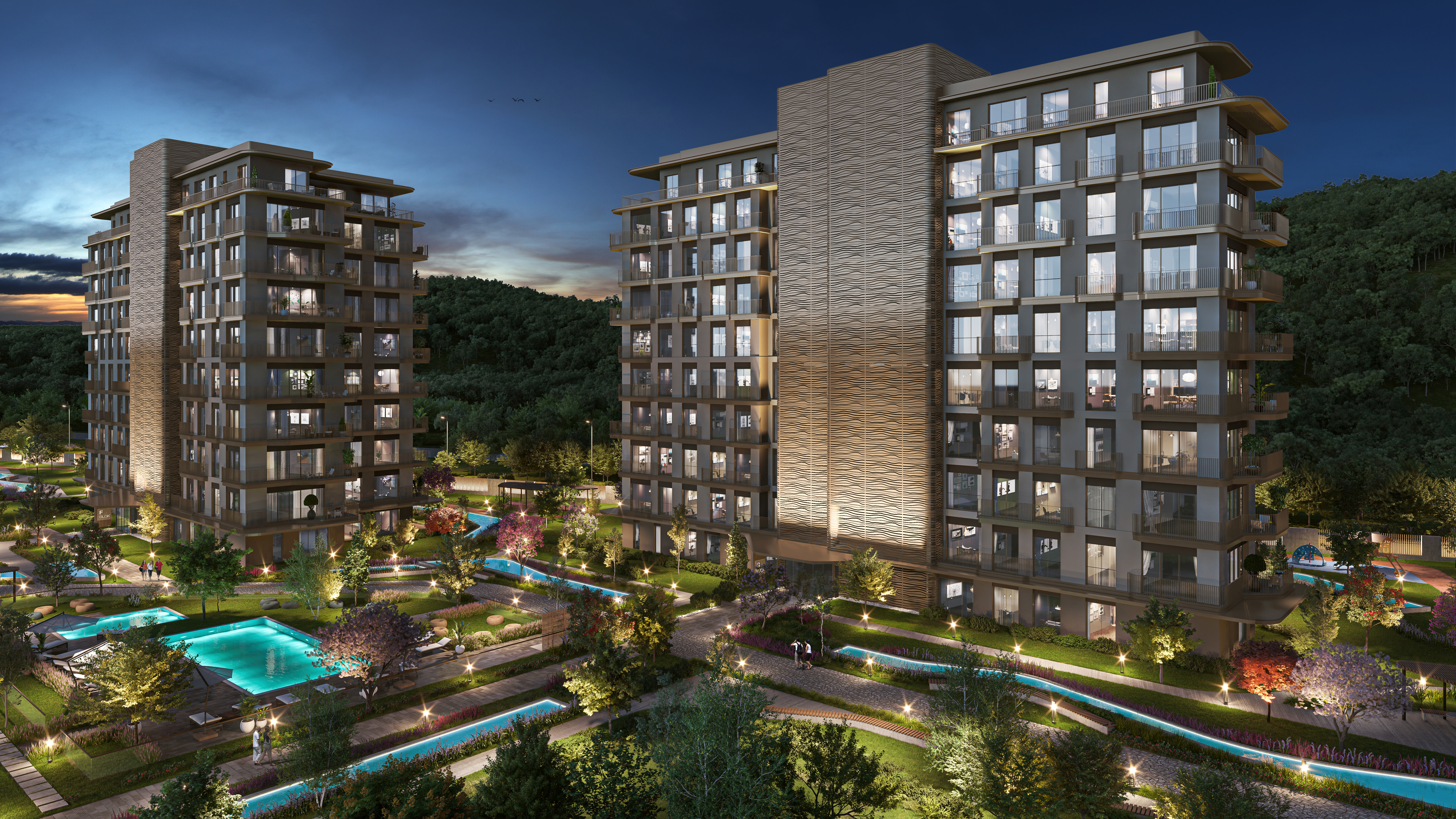 Luxurious Apartments Near the Bosphorus in Sarıyer