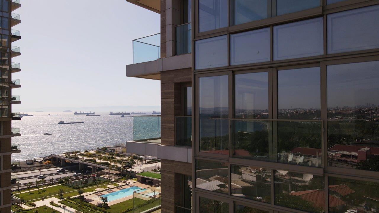 Ultra-modern residential complex on the shores of the Sea of Marmara