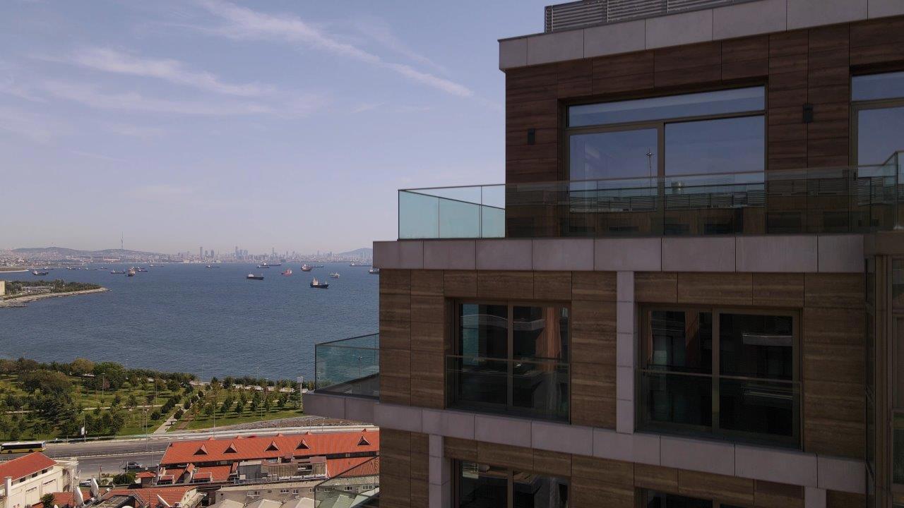 Ultra-modern residential complex on the shores of the Sea of Marmara