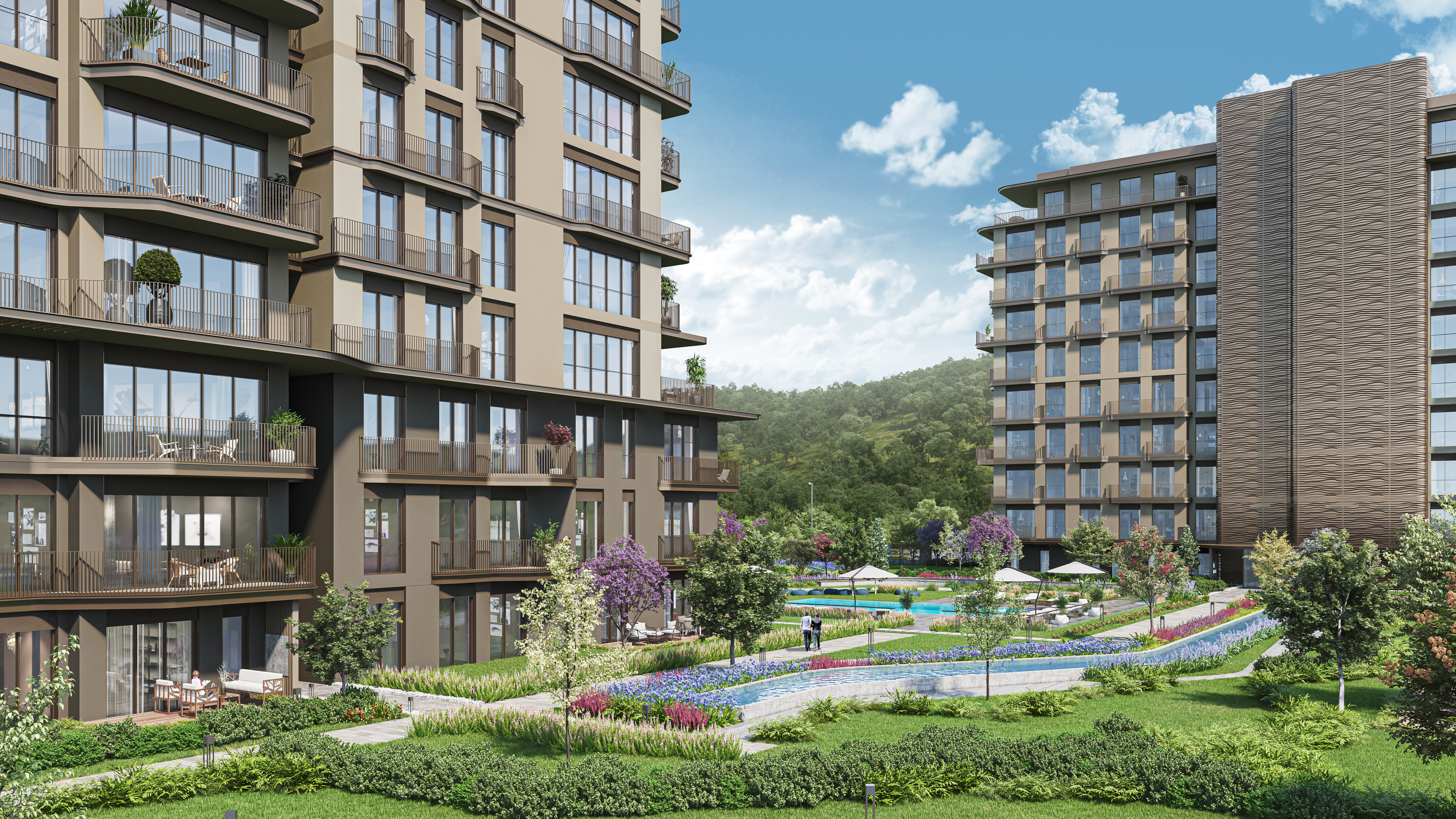 Luxurious Apartments Near the Bosphorus in Sarıyer