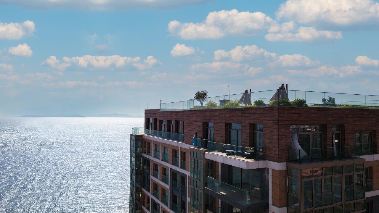 Ultra-modern residential complex on the shores of the Sea of Marmara