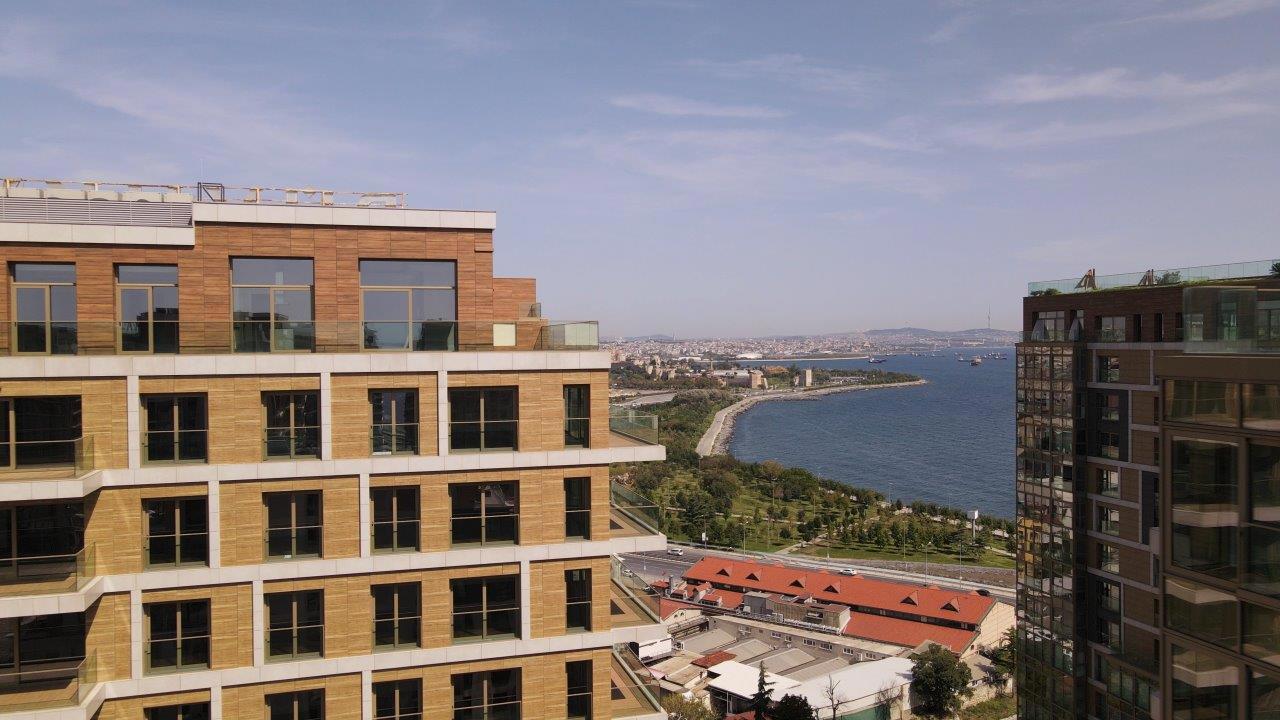 Ultra-modern residential complex on the shores of the Sea of Marmara