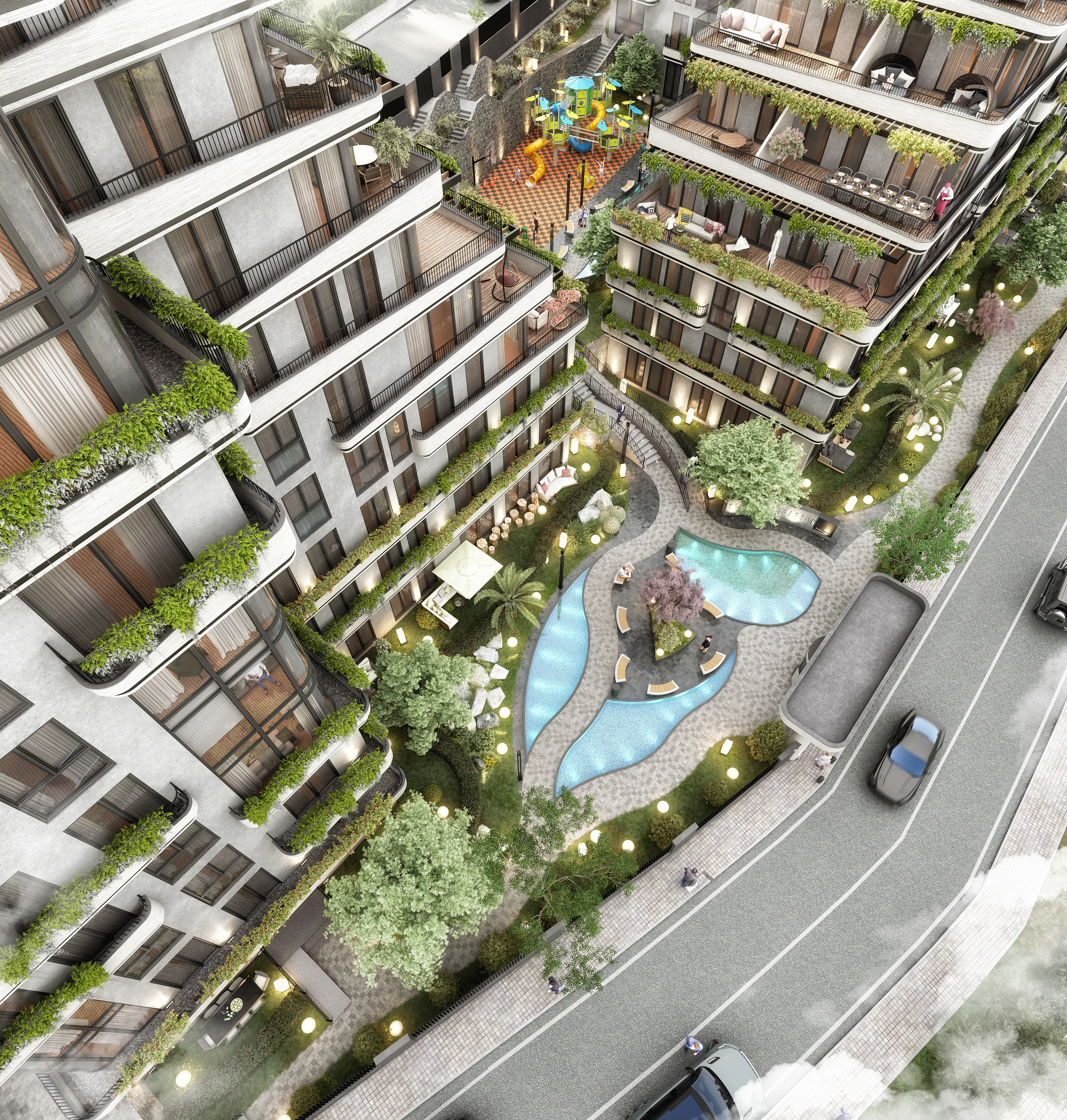 Luxury Properties in Kadikoy, Istanbul: Close to Metro and Shopping Center  