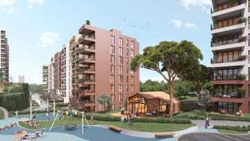 Heavenly residential complex in the heart of Atasehir