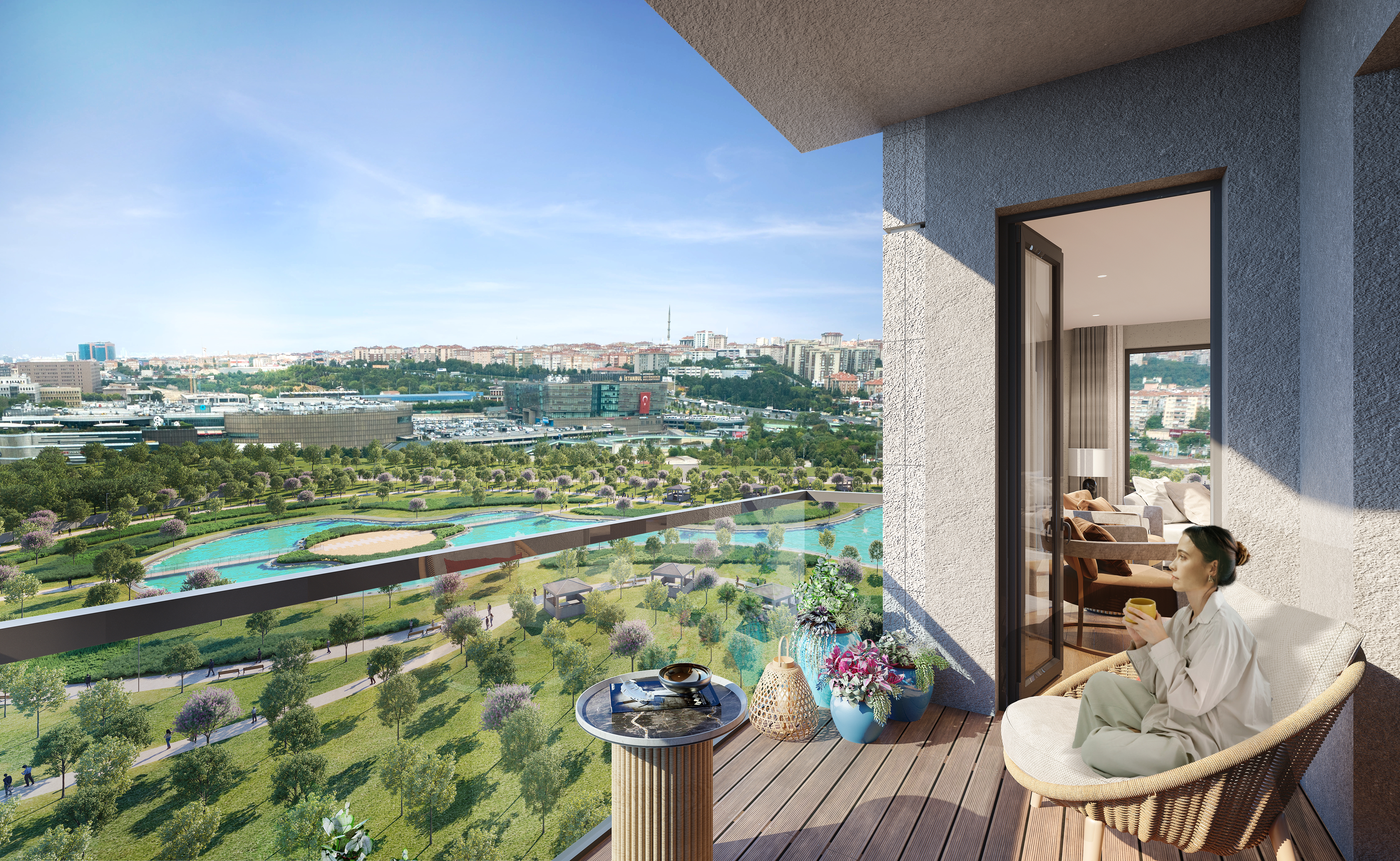 Stylish apartments centrally situated near the metro in Zeytinburnu